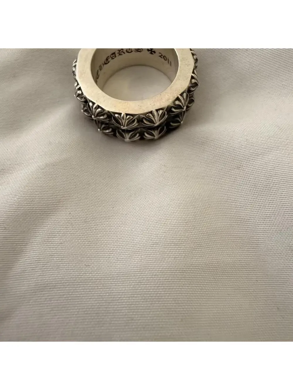 Chrome Hearts silver ring #jewellery